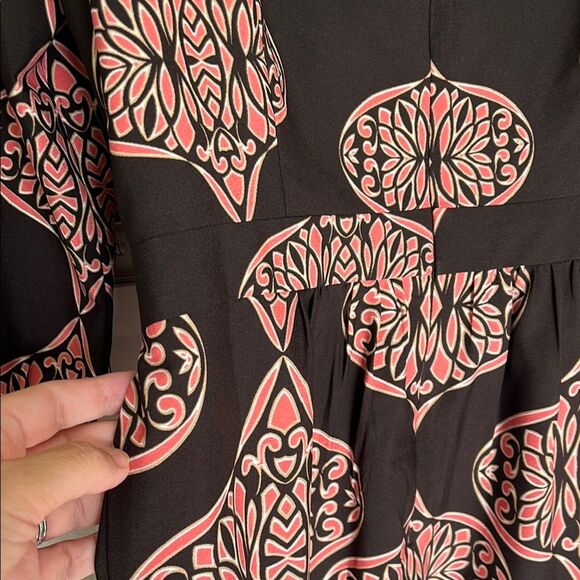 Ann Taylor Pink Sheath Dress with Cuffed Sleeves - Picture 8 of 8